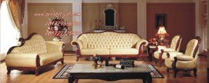 Kursi Sofa Ruang Tamu Clasik Model Mewah Ukiran Jepara Romawi Style