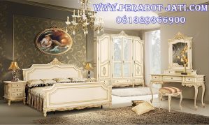Set Kamar Putih Mewah Klasik Sasha