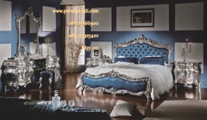 Set Kamar Tidur Ukir Mewah Klasik Rosalina Franch Style